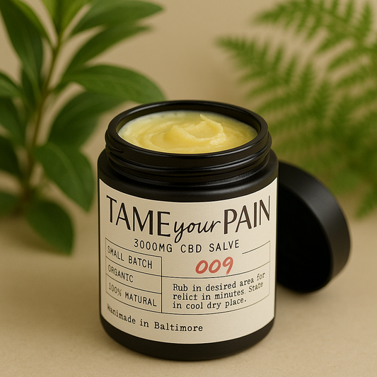 Tame Your Pain – CBD Relief Balm (4 oz, 3000mg)